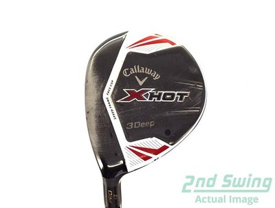 Callaway X Hot 3 Deep Fairway Wood 3 Wood 3W 13° Graphite X-Stiff