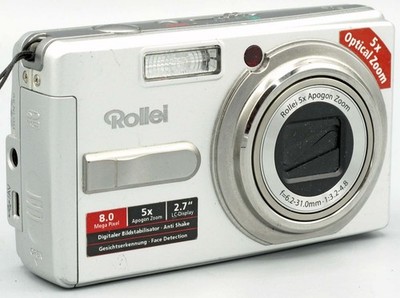 Rollei RCP-8527X - 8 MP Digitalkamera - silber -