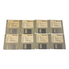 Microsoft Windows 3.11 for Workgroups Operating System Software 3.5" Floppy Disk