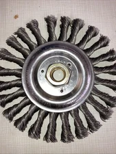 weiler wire wheel 6 Inch Stringer Bead Twist Wire Wheel 