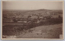 SHAFTESBURY Dorset View from Castle Hill RP Postcard