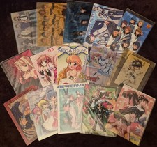 Lot de 15 Cartes Shitajiki - Prince of Tennis, Betterman - Import Officiel Japon