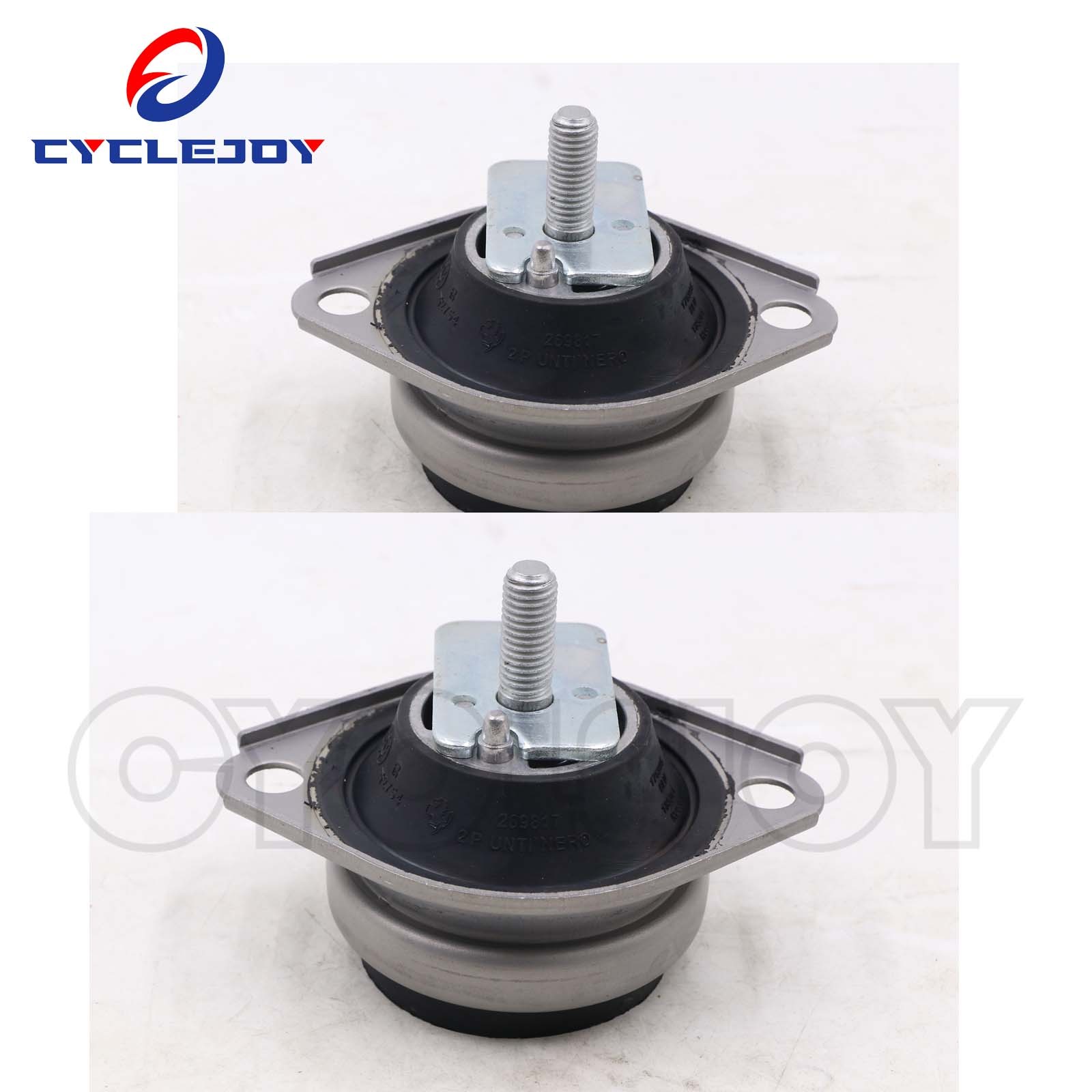 2X Transmission Mount Pad Gearbox Flexible For Maserati Quattroporte GranTurismo