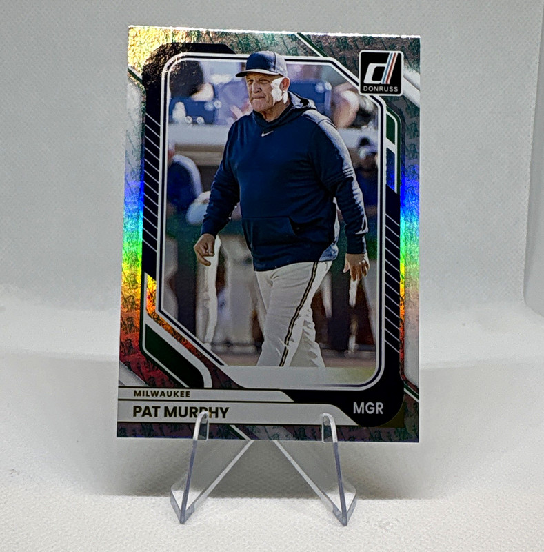 Donruss 2026 Pat Murphy Milwaukee Brewers #21 Liberty Parallel