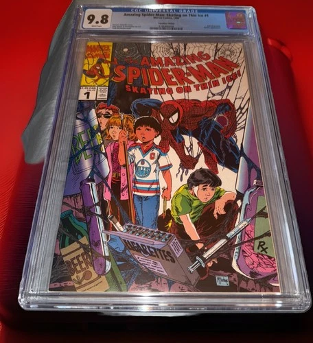 Amazing Spider-Man: Skating on Thin Ice #1 CGC 9.8 Marvel, 1990 - WHITE PAGES