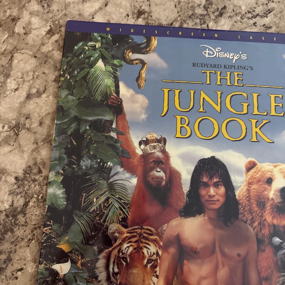 Disney’s The Jungle Book (Laserdisc, 1995) Rudyard Kipling NEW SEALED - Image 3 of 4