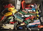 ORIGINAL VINTAGE DIECAST TOY JOB LOT CORGI MATCHBOX & OTHERS CARS TRUCKS etc