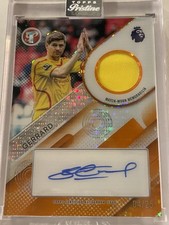 Topps 2026 Pristine Premier League Steven Gerrard Auto Relic PPAR-SG 04/25