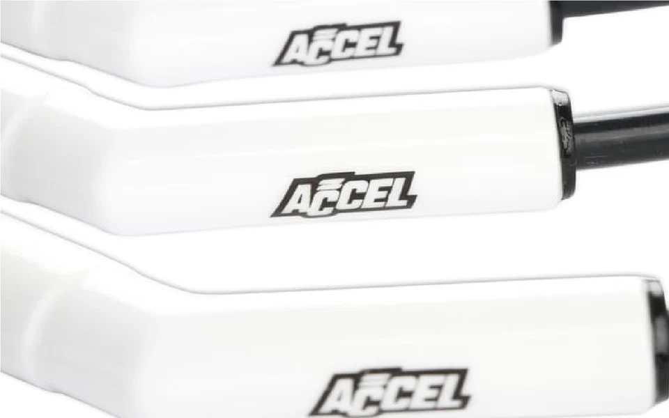 Juego de cables de bujías de cerámica para arranque Accel 9065C Extreme 9000 para Silverado Sierra Foto 4 de 4