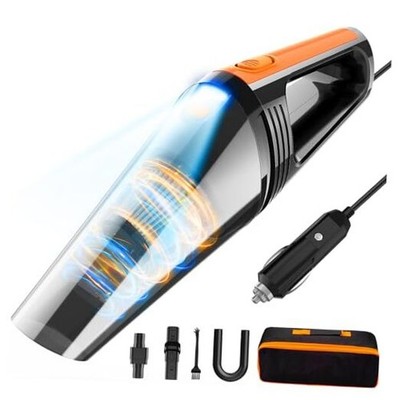 Car Vacuum, Portable Car Vacuum Cleaner High Power 8000Pa, Small 12V Handheld 