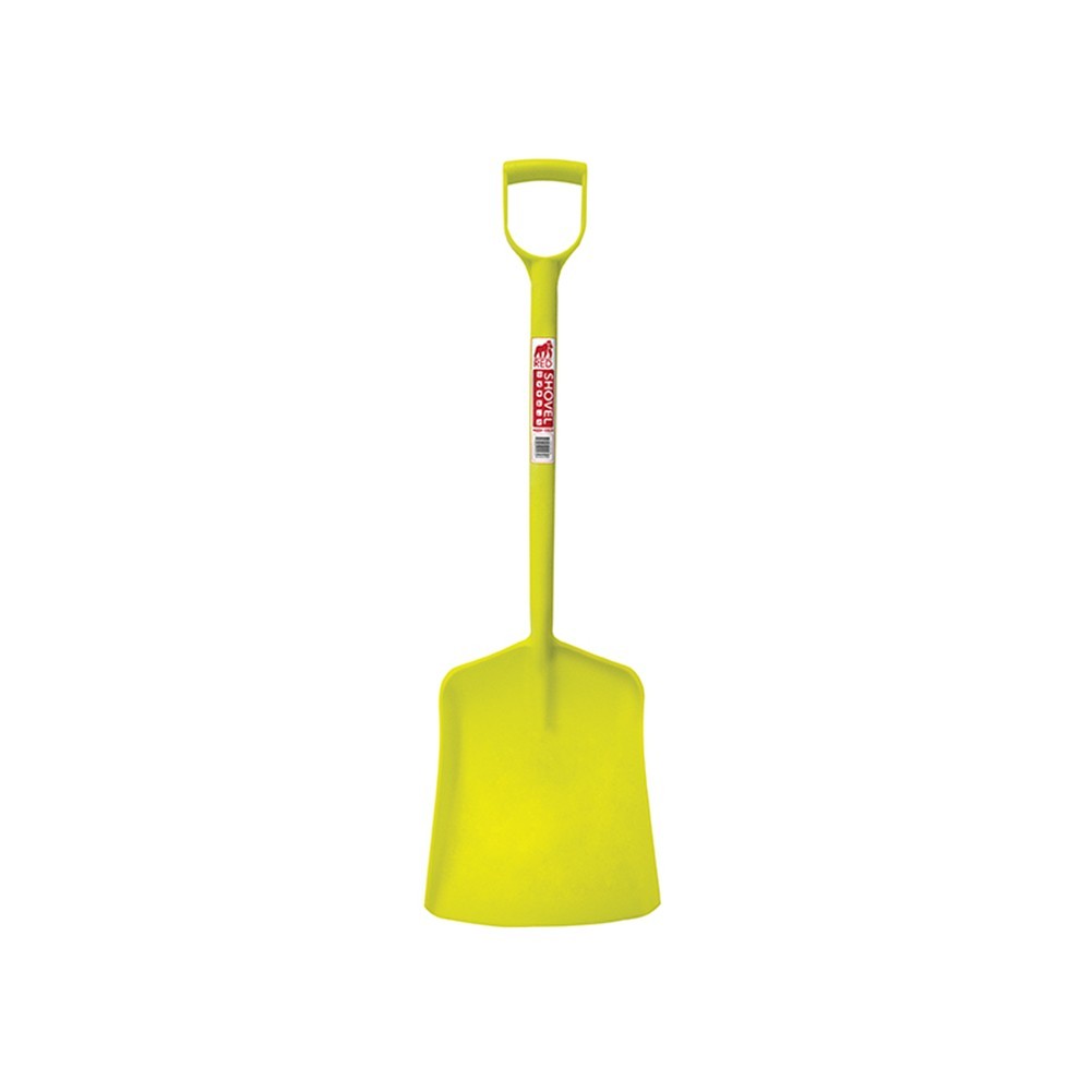 Gorilla One Piece Yellow Plastic Shovel - Image 3
