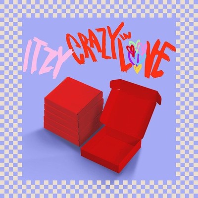 Itzy - Crazy In Love Yuna Ver. 1St Album Albumpre Order Limited Folded