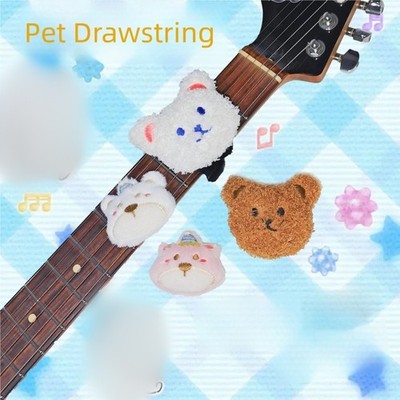 Cartoon Guitar String Silencers Reduce Resonance Easy Install for Clean Sound