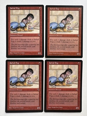 MTG | 4x Jackal Pup | Tempest | Magic The Gathering | *Kult