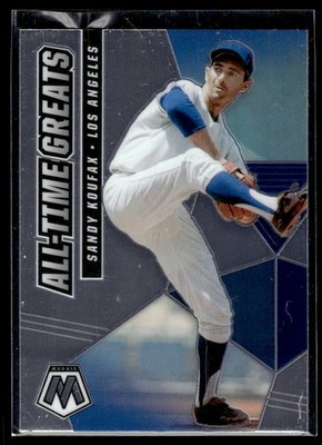 2021 Panini Mosaic All-Time Greats Sandy Koufax Los Angeles Dodgers #ATG1