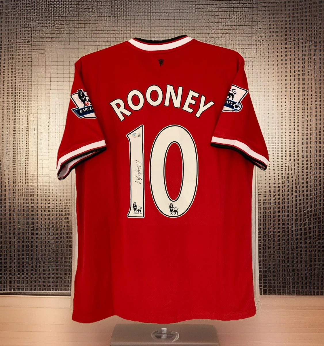 Wayne Rooney Футбол Оригинальные с Автографом Товары - огромный