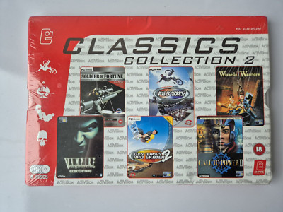 Classics Collection 2 PC-CDROM Vampire, Tony Hawks, Wizards - Neu/Sealed