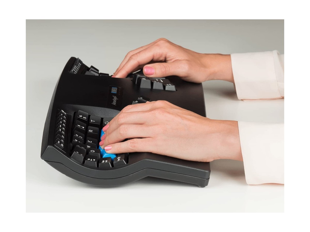 KINESIS Advantage2 （KB600LFQ） KINESIS Advantage2 Quiet LF Ergonomic USB Keyboard (KB600LFQ
