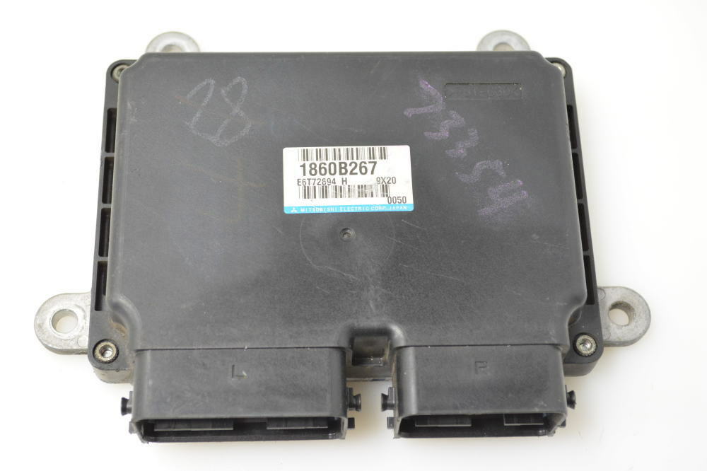 MITSUBISHI LANCER 2010 2.0 1860B267 E6T72694H ENGINE CONTROL MITSUBISHI LANCER 2010 2.0 1860B267 E6T72694H ENGINE CONTROL