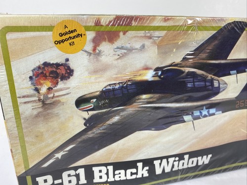 MPC NORTHROP P-61 BLACK WIDOW 1/72 Model Kit #1-4303 - (1982) - SEALED NEW - Imagen 2 de 9