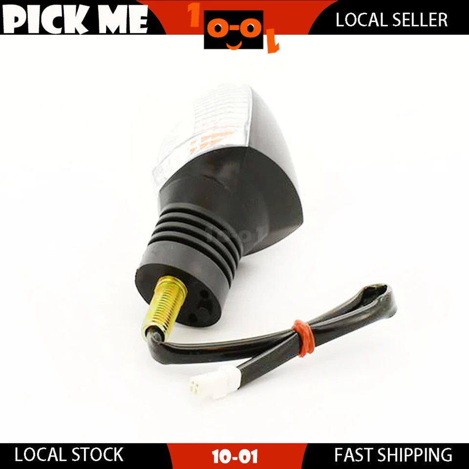 Indicador delantero izquierdo o trasero derecho lente transparente apto para KTM 450 EXC-R 2008 Foto 4 de 4