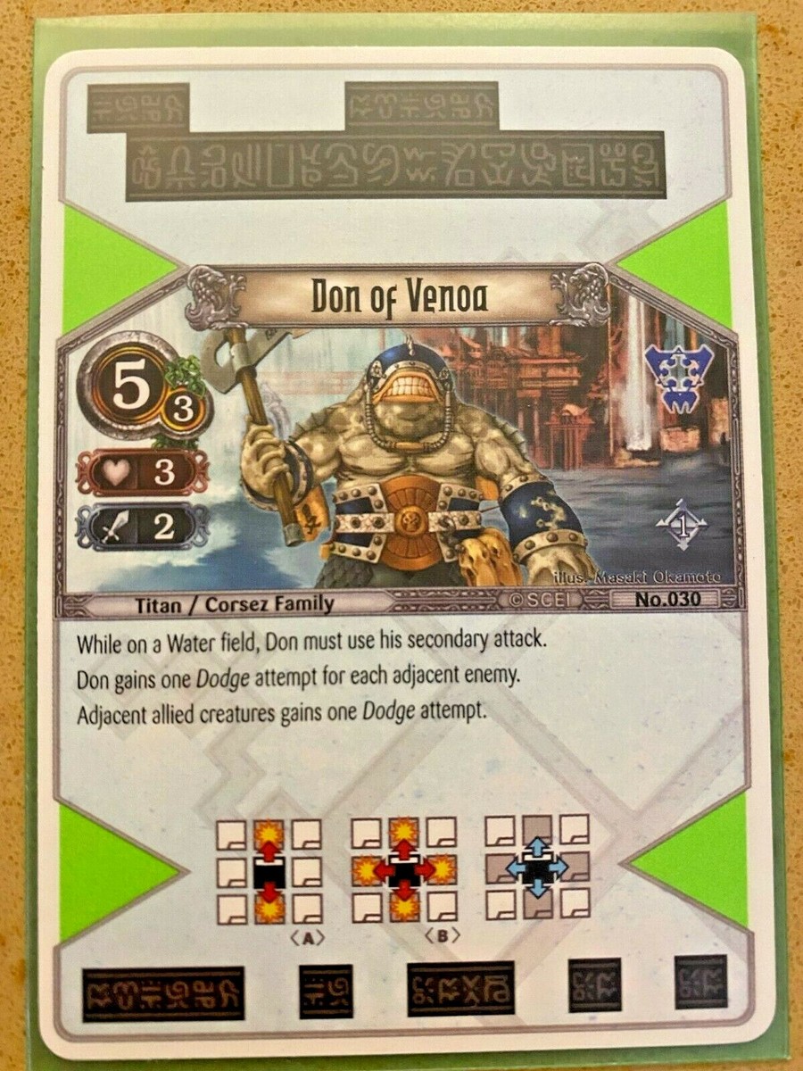 1x Don of Venoa EOJ SET1 #030 PS3 Eye Of Judgment English NM/Unplay rare R card 1x Don of Venoa EOJ SET1 #030 PS3 Eye Of Judgment English NM/Unplay rare R card