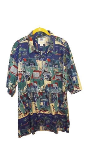 Vintage Kahala John Severson Collection Mens Aloha Shirt XL