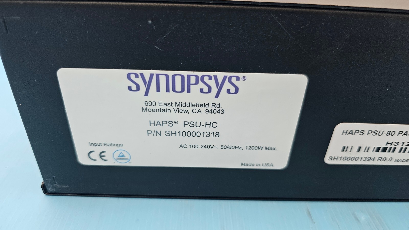 SYNOPSYS HSPA PSU-HC SH100001318 HAPS PSU-80 Power Supply