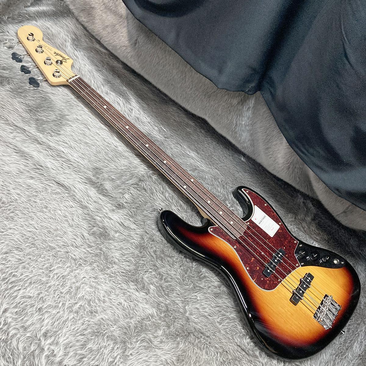 Electric Bass Guitar Fender Heritage 60s Jazz Bass RW Made Electric Bass Guitar Fender Heritage 60s Jazz Bass RW Made