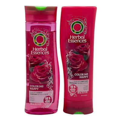 Herbal Essences Color Me Happy Shampoo & Conditioner Set 10.1 oz HTF Rose 
