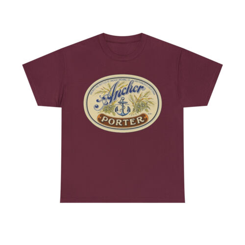Anchor Porter brewery Essential T-Shirt Unisex ALL SIZE - Picture 52 of 147