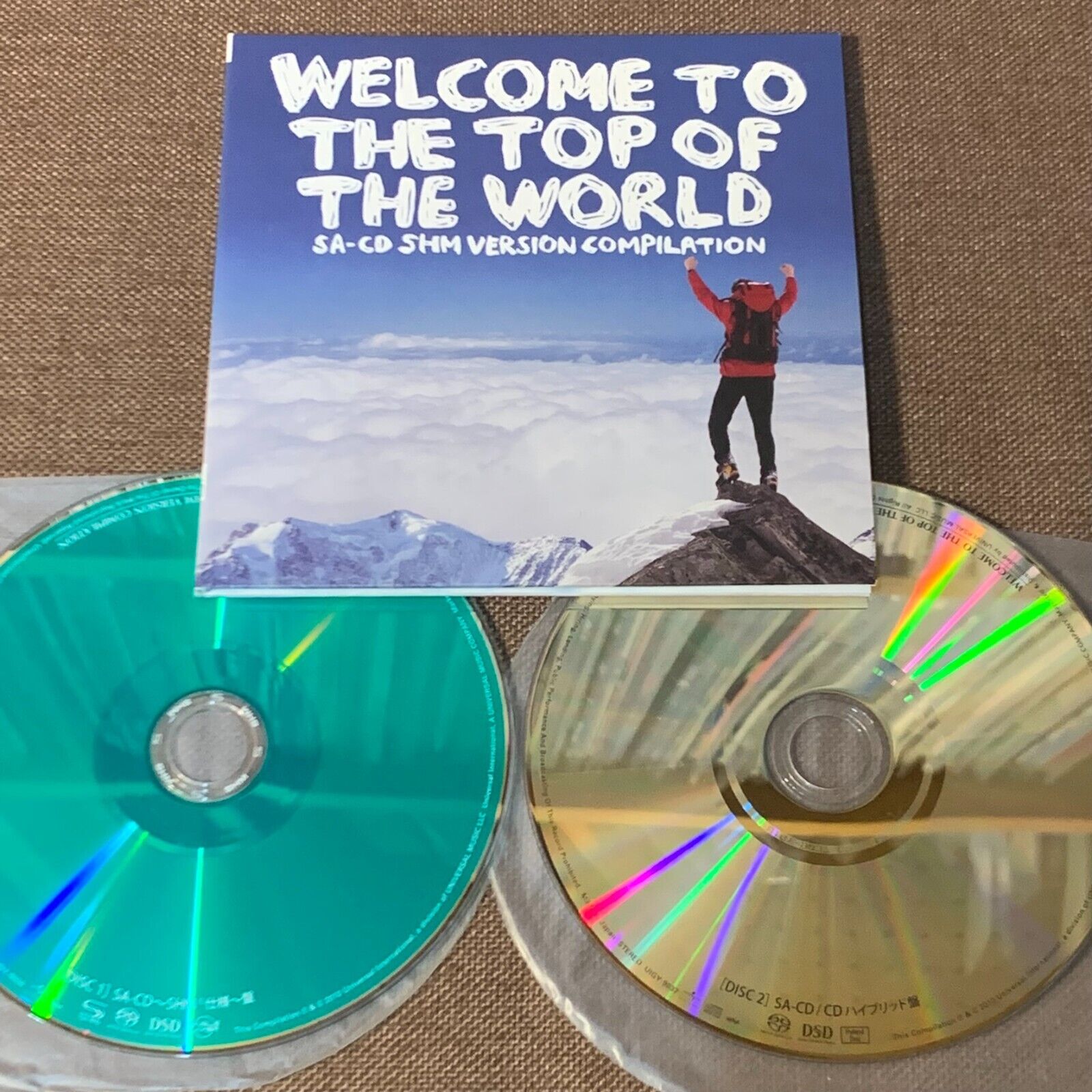 Welcome To The Top Of The World VA JAPAN DSD SHM-SACD + HYBRID SACD UIGY-9036~7 