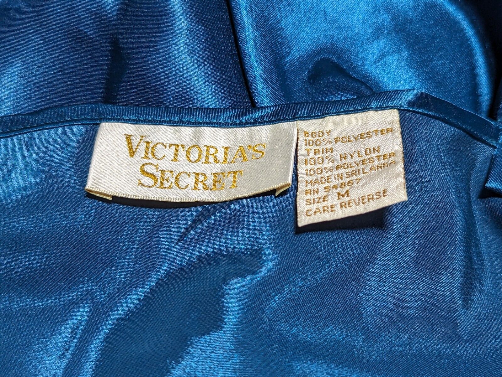 Victoria Secret - Vintage - Gold Label - Turquois… - image 4