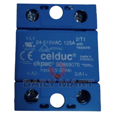 New In Box CELDUC SO869070 Solid State Relay