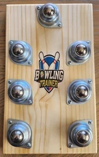 Bowling Release Trainer - Sturdy Wood Rev & Motion Trainer for all levels