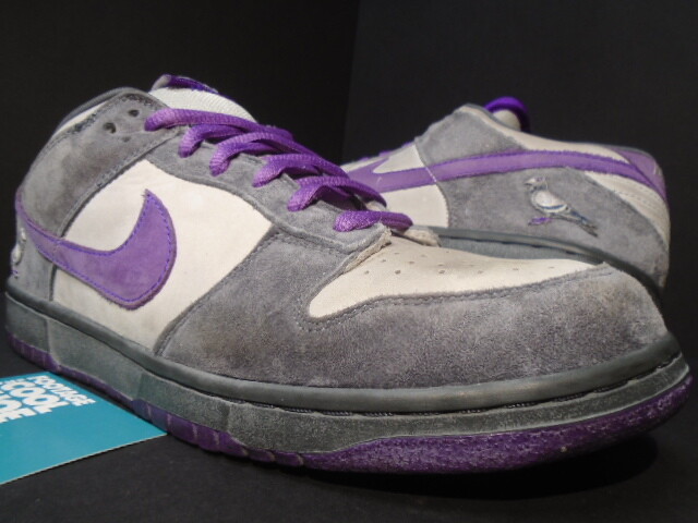 nike dunk purple pigeon