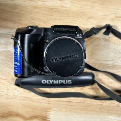 Olympus SP Series SP-500 UZ 6.0MP Digital Camera - Black for sale