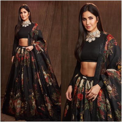 black choli blouse