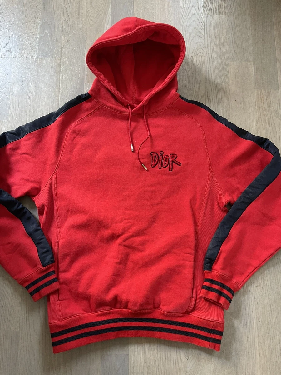 Dior and shawn oversized hooded sweatshirt sales