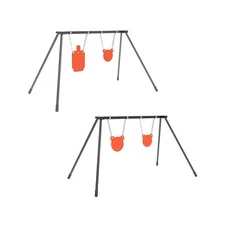 Complete Steel Target Stand System Combo X2, Gift Handbag