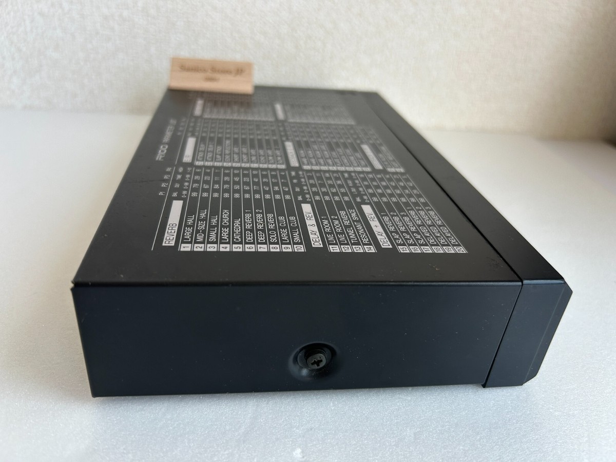 その他 YAMAHA REVERB PROCESSOR R100 YAMAHA R100 Reverb Processor Vintage Tested Used Made in