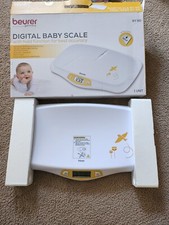 Beurer BY80 Digital Baby Scale, Infant Scale for Weighing in Pounds, Ounces