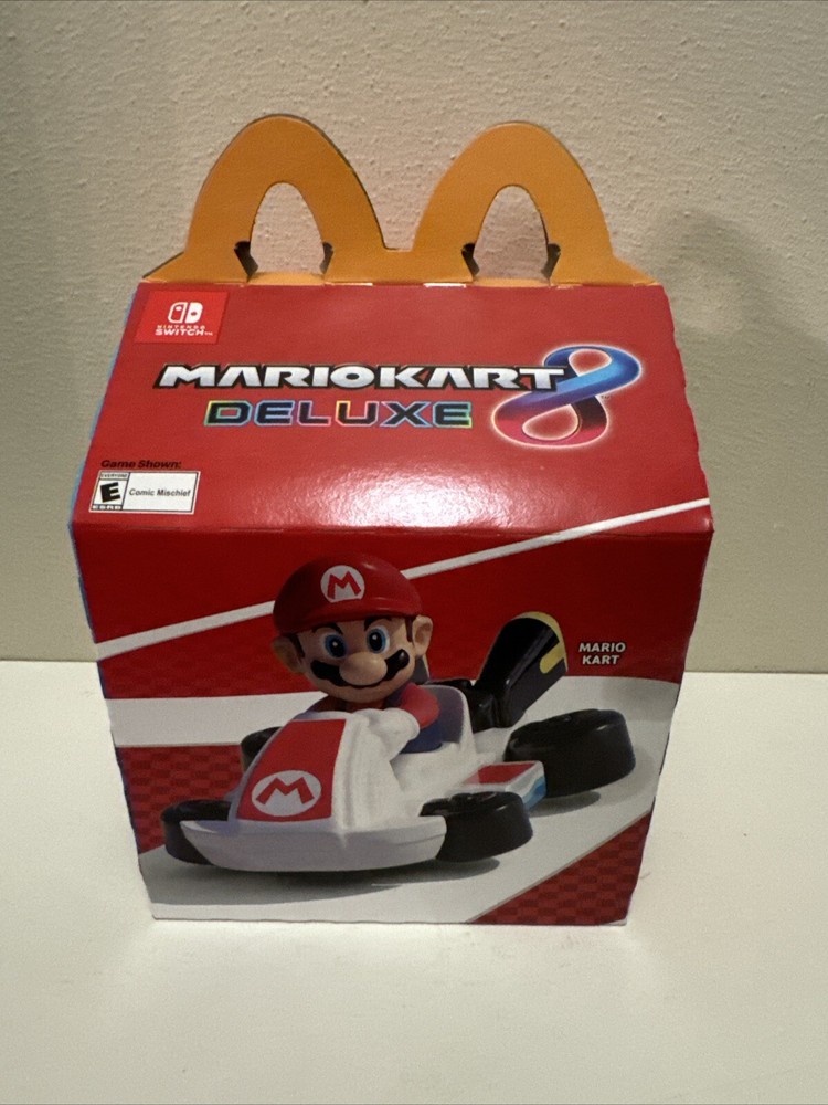 2024 McDonald’s Mario Kart 8 Deluxe Happy Meal Box No Toy