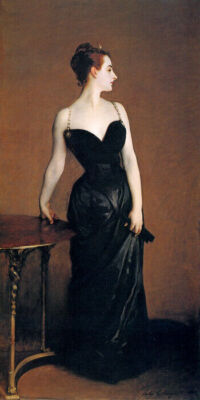PORTRAIT OF MADAME X AMERICAN PAINTING BY JOHN SINGER SARGENT REPRO