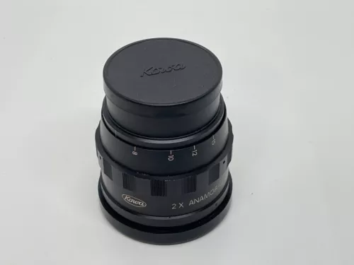 Kowa fr Bell & Howell 2x  Anamorphic Lens Cinemascope Attachment Both Caps