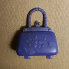 Vintage Barbie Happiness Purse Purple Handbag Suitcase Hong Kong 1960s