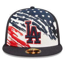 Era Los Angeles Dodgers Hat 4th of July 