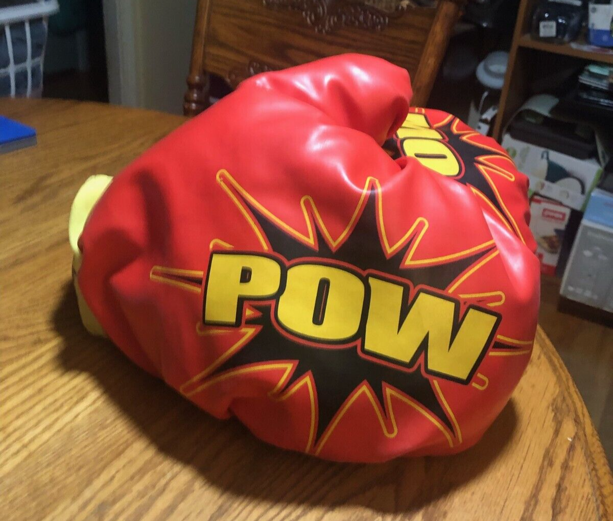 Action Sports Red Toy Pow! Boxing Gloves