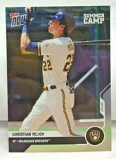 Christian Yelich 2020 Topps Now Summer Camp Edition Wave 2 #OD-476 BREWERS /1363