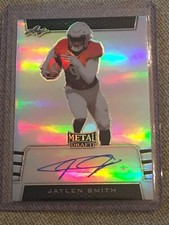 JAYLEN SMITH 2019 LEAF METAL DRAFT AUTOGRAPH LOUISVILLE CARDINALS